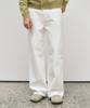 Wednesday Oasis Herringbone Pure Cotton Pants_Ivory(W25-Pt24)