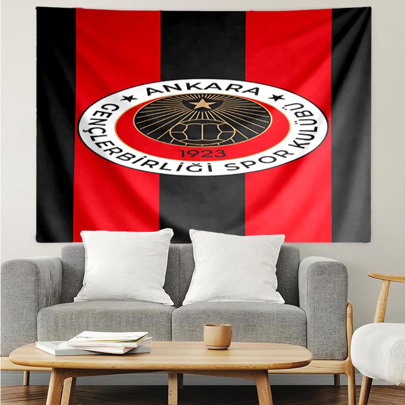 1PC Genkelbigli Club Sports Tapestry, Unique Design Tapestry, Suitable for Bedroom,Livingroom, Playroom,Heartwarming Holiday Gifts
