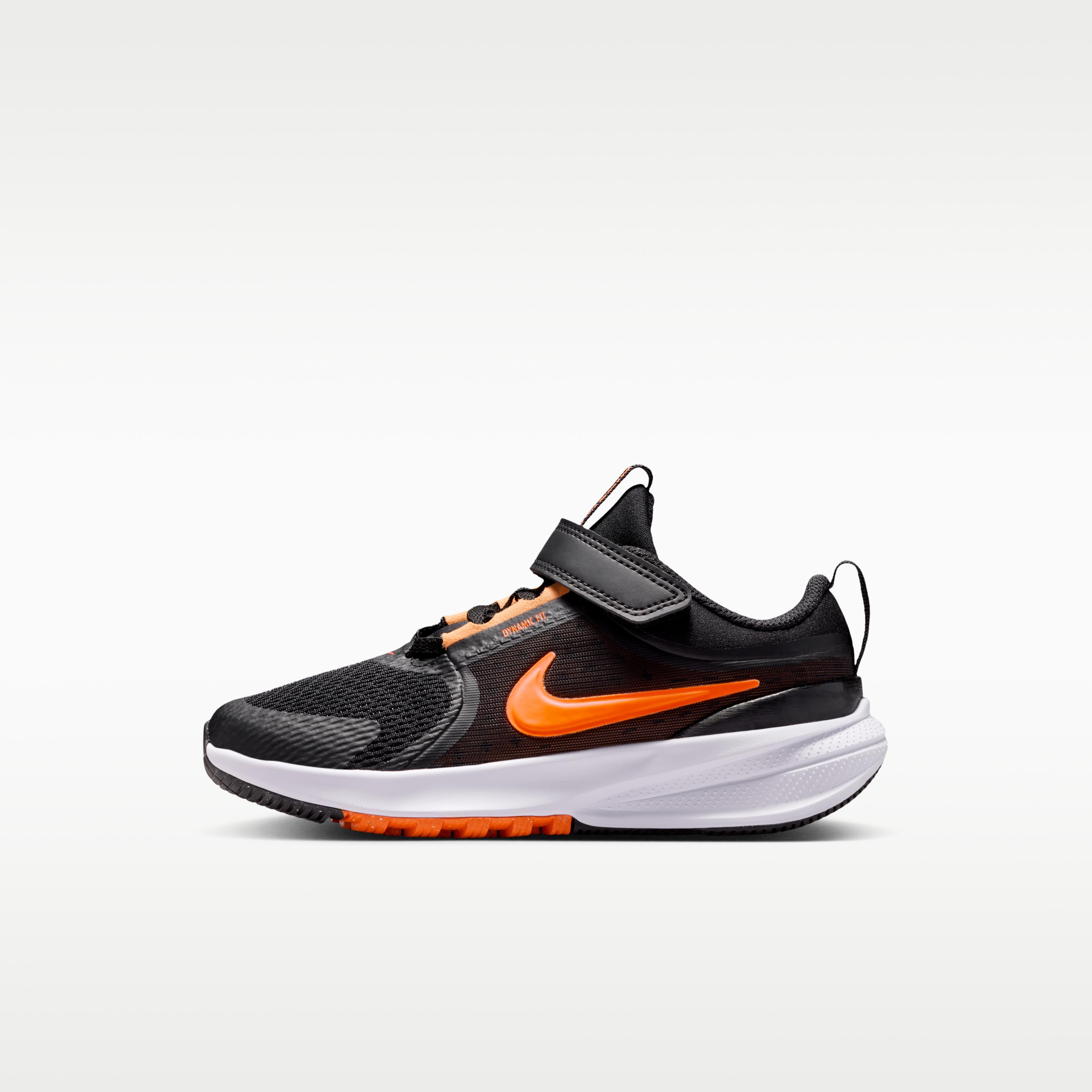 Nike Star Runner 5 Black Total Orange (PS) 28