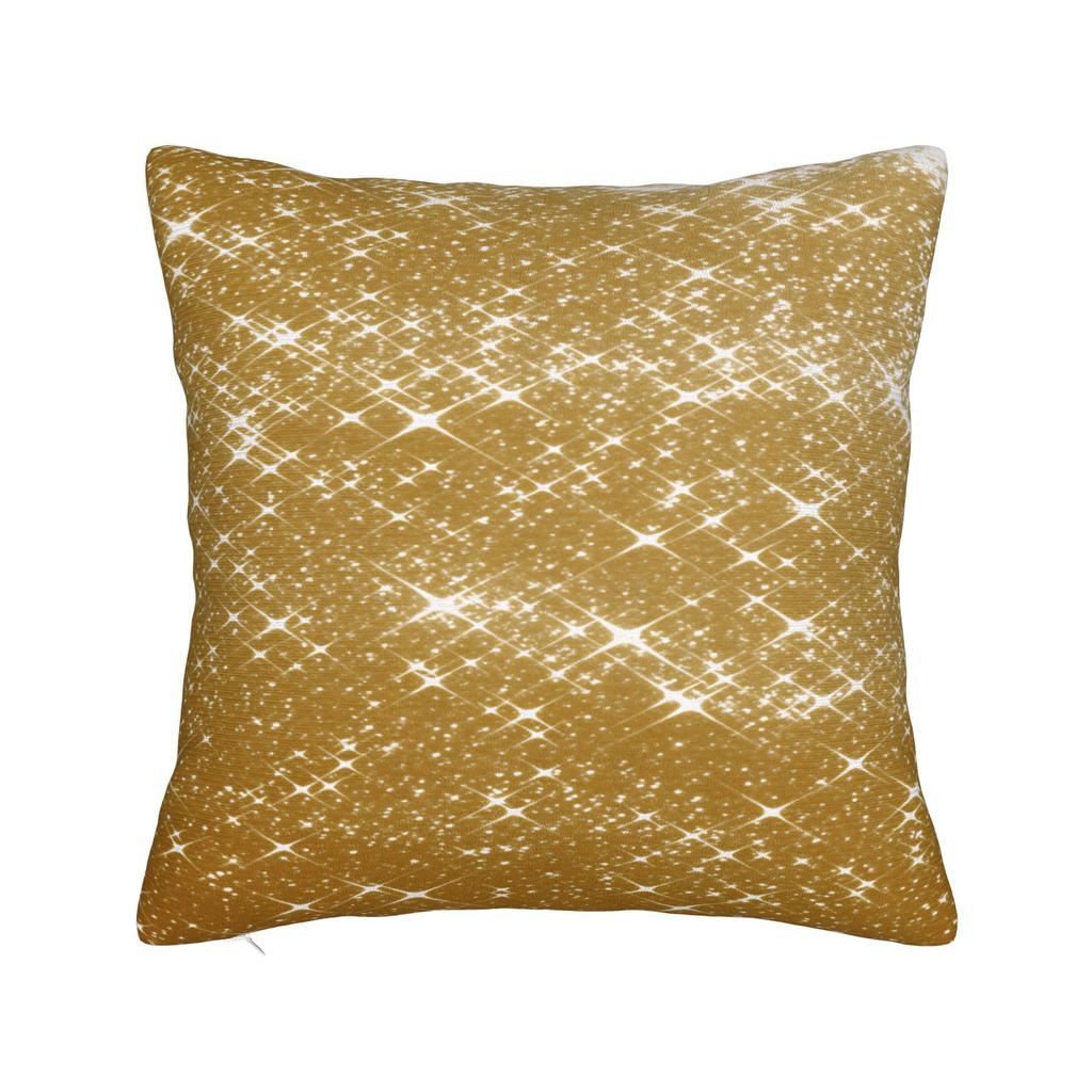 Glitzer Gold Kissenbezüge Retro Trendiger Kissenbezug Für Sofa Heimdeko Bequemer Kissenbezug