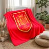 Spain National Football Team Theme Blanket Soft Flannel Fleece Blanket Warm Lightweight Throw Blanket for Home Sofa Bed