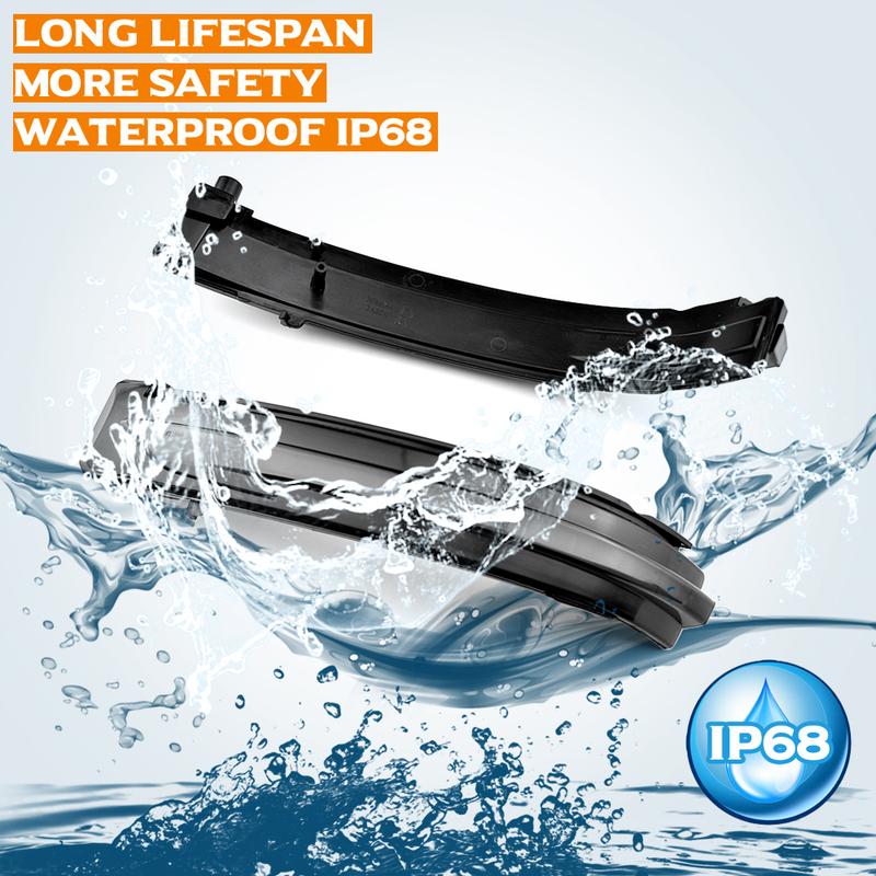 Nissan X-Trail T32 Qashqai J11 Murano Z52 Navara NP300 Pathfinder Juke LED dönüş sinyali ışıkları Ayna için Dinamik Sinyal Lambası