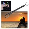 Retractable Spring Elastic Rope Security Gear Tool For Outdoor Hiking Camping Anti-lost Phone Keychain 21cm-22cm