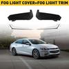 For 2016 2017 2018 Chevrolet Malibu Black Light Cover Fog Fog Chrome Light Trims