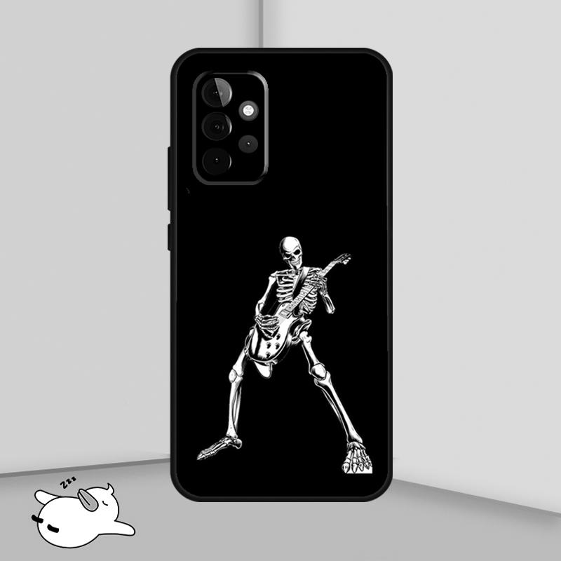 Rock Roll Skull Case For Samsung Galaxy A53 A33 A23 A13 A52 A32 A22 A12 A52S A50 A51 A71 A14 A34 A54 Cover