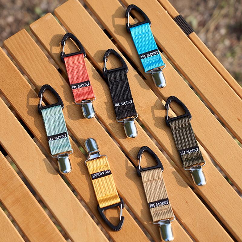 Outdoor Travel Straw Hat Clip Portable Hat Bag Clip Glove Clip Organizer Baseball Cap Holder Hats Brim Hanging Hook