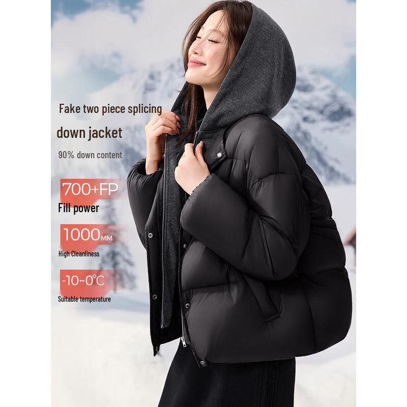 Women s Hooded Short Down Jacket S