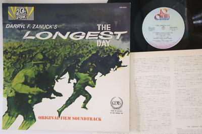 LP Record OST - Longest Day GXH6041 20TH CENTURY FO 1980 Japan Soundtracks & Musicals Used