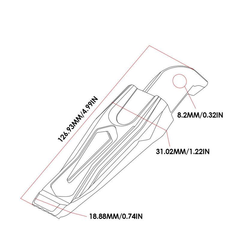 Fit For 2001 -  YAMAHA TMAX500 TMAX530 DX SX TMAX560 CNC Motorcycle Rear Foot Peg Footrest TMAX 530 500 T-MAX 560 2017 2018