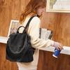 Korean Version Backpack Women's 2025 New Autumn and Winter Easy To Fit Soft Leather Large Capacity Women's Anti-theft Backpack Leisure Travel Bag