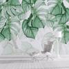 Modern Photo Mural Tropical Plant Wall Mural Living Room Bedroom Sofa Tv Backdrop Home Decor Wallpaper For Walls 3d