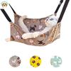 All-Season Cat Swing - Double-sided Adjustable Hammock Cage - Hanging Cat Bed - Pet Thick Bed cat hammock Pet supplies