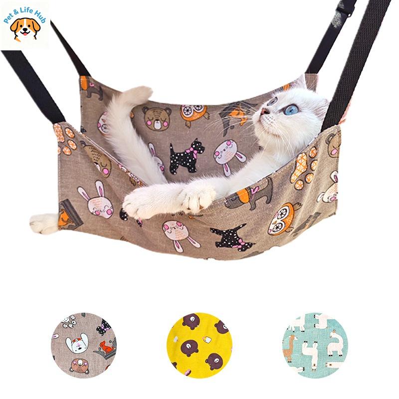All-Season Cat Swing - Double-sided Adjustable Hammock Cage - Hanging Cat Bed - Pet Thick Bed cat hammock Pet supplies