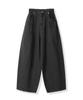 AVANDRESS Super Wide Dart Denim Pants Black
