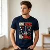 Rock Guitar Shirt One Boss No Kings Music Lover TShirt 100Cotton Crew Neck Short Sleeve Trendy Casual Tops