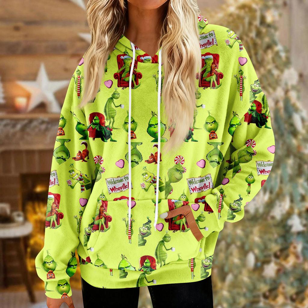 Hoodies For Women Oversized Winter Plush Cute Sweatshirts Pullover Trendy Fall Winter Clothes
