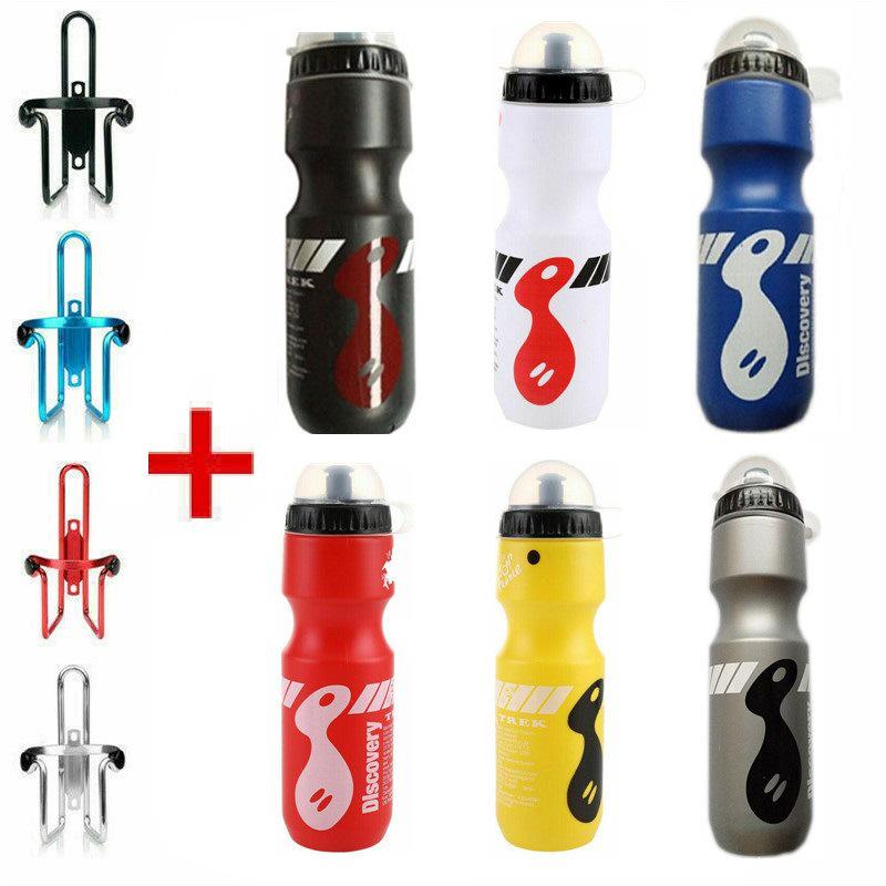 Mountain Bike Water Bottle & Cage Set - Tour de France Cycling Equipment