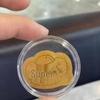 Pure Gold Phone Sticker 999: 2mg Gold for Prosperity, Health & Wealth