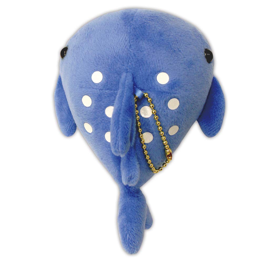 AMUFUN Pocket Aquarium Whale Shark Mascot, 14 x 9 x 6 cm, Polyester, 701669