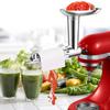 Storcător de roșii Strecurătoare de legume Mașină de tocat carne Umplutură de cârnați Atașament pentru ketchup Compatibil pentru mixer vertical Instrument de bucătărie