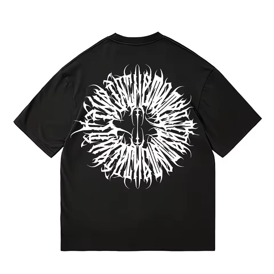 Women's Vintage Chicano West Coast Print Design Fashion Harajuku O-Neck Hip Hop Streetwear Trendy Top Breathable comfortable