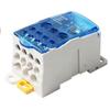Terminal Block Connector for DIN Rail Power Distribution Reliable Performance for 80A 500A with Flame Retardant Features
