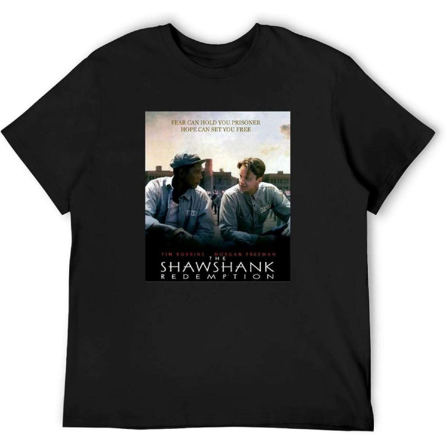 XIANGCUIJIAO The Shawshank Redemption T-Shirt Graphic Unisex Black XXXXXL разноцветный