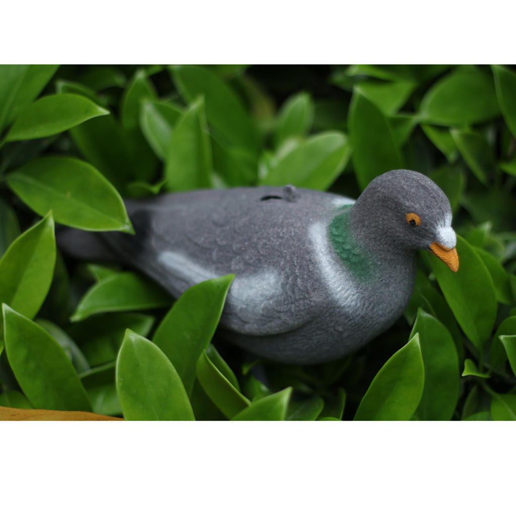 Pigeon Decoy Hunting Bait Shooting Trap Pest Control Garden Scarecrow 30cm for Home Garden Yard Decoration