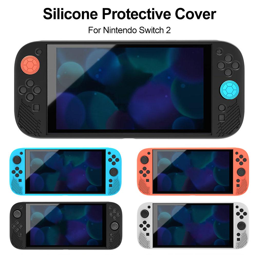 Protective Case with Joystick Caps Anti-Scratch Cover Skin Protective Shell for Nintendo Switch2 Accessories