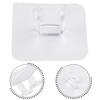 Storage Hook Wall Door Plastic Strong Sticky Nail-Holder Removable Clear