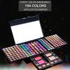194-Color Piano Pearl Matte Eyeshadow, Eyebrow, Blush & Contour Makeup Palette