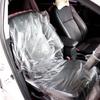 New Car Disposable Waterproof Plastic Steering Wheel+Seat+Shifting Lever Cover