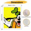 Disney Goofy Digital Oil Painting Diy Coloring Handpainted Handpainted Filling Home Decoration Gift for Wall Art Bedroom Decoration