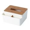 Tissue Box Cover PP Fiberboard Simple Fashionable Facial Paper Dispenser Box for Bedroom Living Room Kitchen
