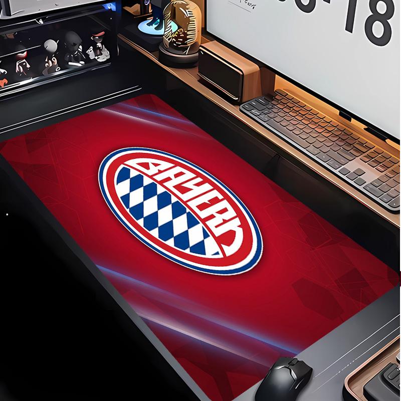 Tappetino per Mouse con Motivo Calcio Bayern Monaco No?Tappetino Mouse da Gioco Antiscivolo con Base in Gomma per Scrivania Ufficio Casa