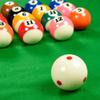 Spielball mit 6 roten Punkten Standard Pool-Billard Weißer Queue-Trainingsball
