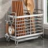 With Hooks Stainless Steel Chopstick Draining Rack Rust Proof Cutlery Holder  Fork