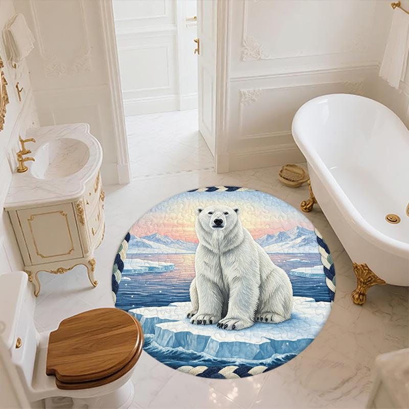 Textile Fabric Animals,Round Area Rug,Carpet Rug for Living Room Bedroom Sofa Playroom Decor,Non-slip Floor Mat