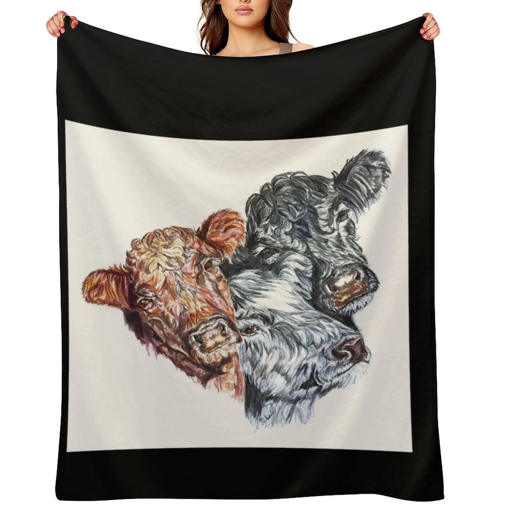 Galloway Bunch Throw Blanket Luxury Throw manga Cute For Baby Blankets