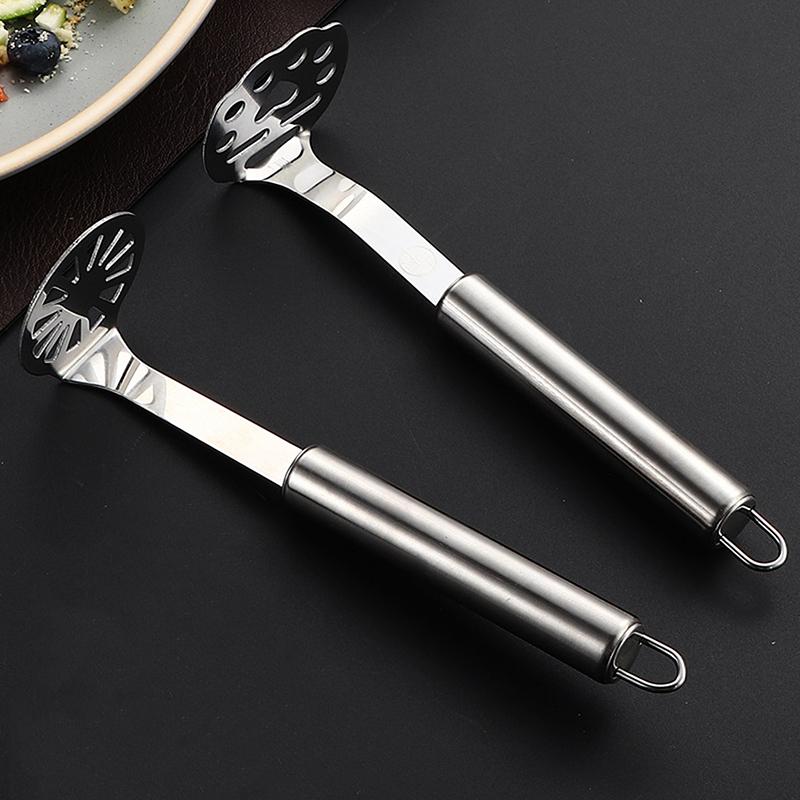 Creative Mud Press Masher Puree Juice Maker Stainless Steel Potato Masher Ricer Crusher Potatoes Crusher Pusher Fruit Tools