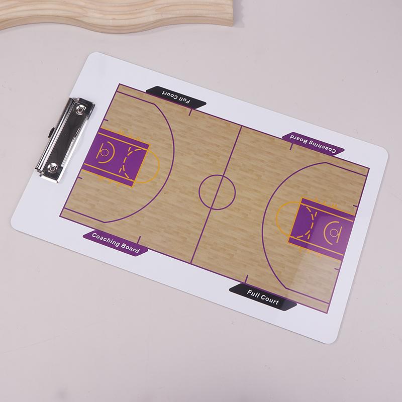 Basketball Coaching Boards Portable Basketball Training Coach Guidance Erasable Whiteboard Rewritable Referees Gear Tactic Board