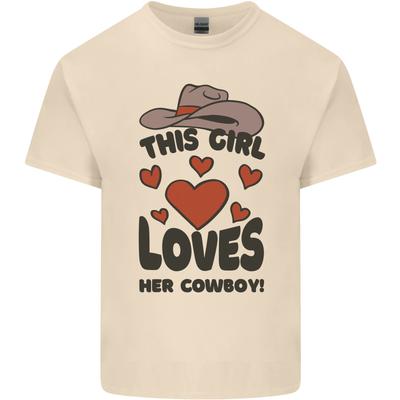 This Girl Loves Her Cooy Unisexs Light Cotton Tshirt