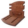 Wood Phone Docking Station Desk Storage Bracket Key Holder Wallet Stand Watch   for Man Woman Birthday Gift
