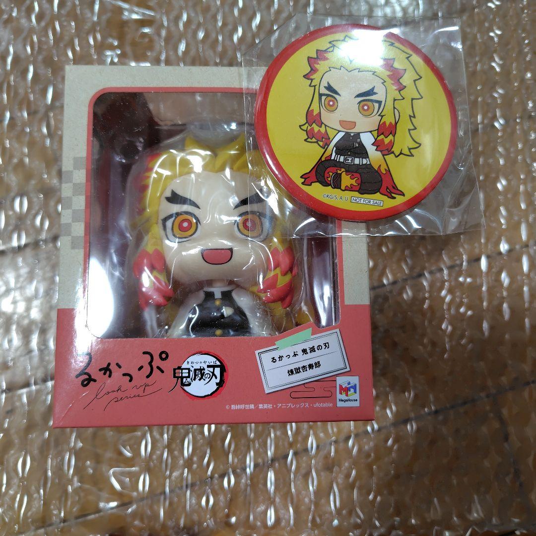 

[USED] Rukappu Demon Slayer: Kyojuro Rengoku (with bonus badge)