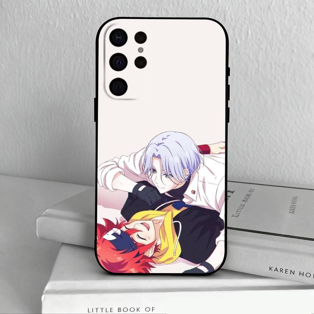 SK8 The Infinity L-Langa R-Reki Phone Case For Samsung S25,24,23,22,30,21,10,9,Ultra,Plus,Lite,FE,4,5 G Soft Black Case