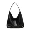 New casual soft leather big bag texture commuting simple shoulder armpit bag going out versatile tote women's bag