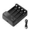 Efficient AA /3A Rechargeable Batteries Charger Charging Box With Quick Charging Capability for Household Items