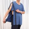 Post Surgeries Full Tear Away Shirt Full Tear Away Short Sleeve Chemo Port Access Shirt Unisex Dialysis Chemo Clothing