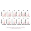 Gradient Nude Pink Square Almond Nails Set - 240 Pieces