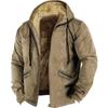 Winter Hoodie for Men Handsome and Versatile Hooded Loose Jacket Plush and Thickened for Autumn and Winter